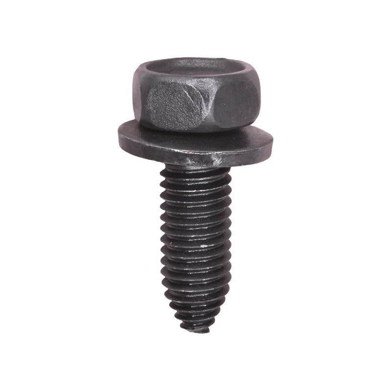 M8-1.25x25mm Hex Head SEMS Indented Body Bolt, Type CA, 17mm Washer, Phosphate