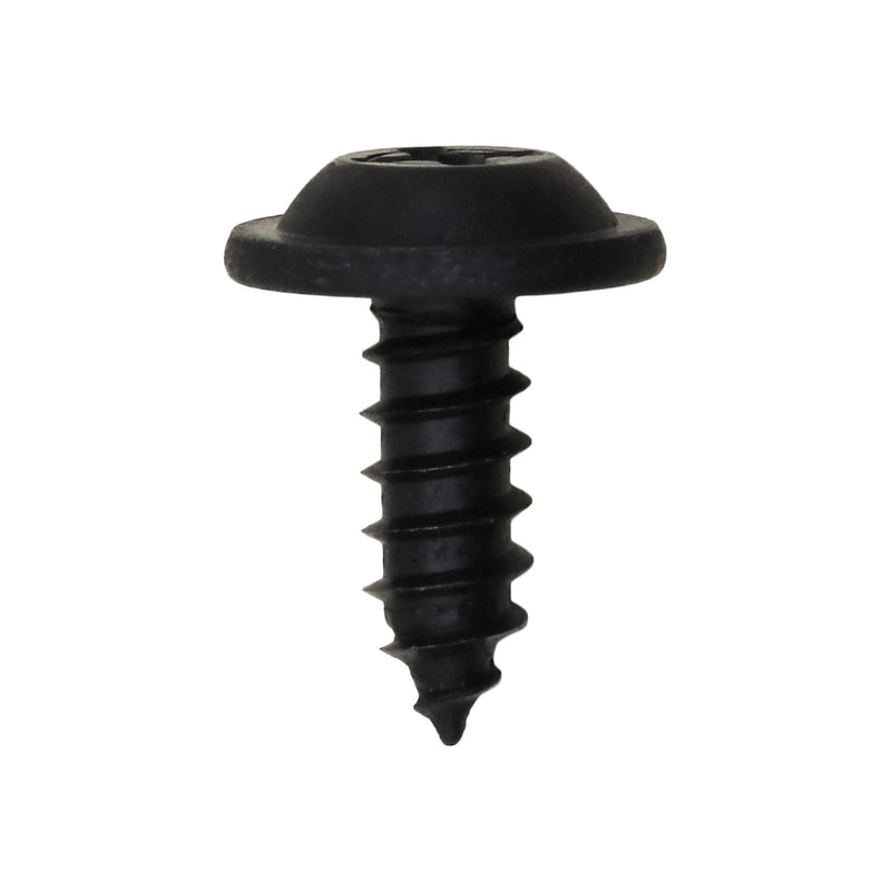 #10x1/2" Phillips Truss Head Flat Washer Tapping Screw, Type A/AB, 15/32" Washer, Phosphate