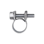 13mm Type G Miniature Hose Clamp, Zinc