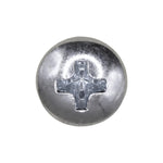 8mm Phillips Pan Head Metric Machine Screw, Zinc, M5