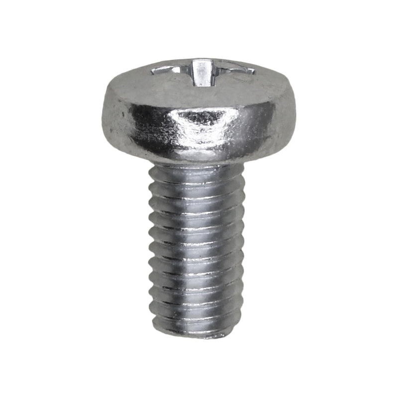 10mm Phillips Pan Head Metric Machine Screw, Zinc, M5