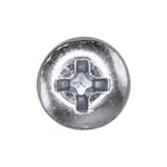 10mm Phillips Pan Head Metric Machine Screw, Zinc, M5