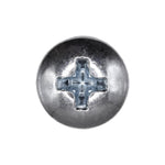 16mm Phillips Pan Head Metric Machine Screw, Zinc, M5