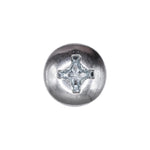 M6-1.0x12mm Phillips Pan Head Metric Machine Screw, Zinc