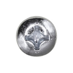 M6-1.0x16mm Phillips Pan Head Metric Machine Screw, Zinc