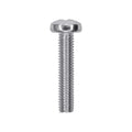 M6-1.0x30mm Phillips Pan Head Metric Machine Screw, Zinc