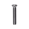 12mm Phillips Oval Head Metric Machine Screw, Zinc