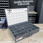 Metric A2-70 Allen Button Head Socket Cap Screws Bolts Stainless Steel Assortment - 905 PCS