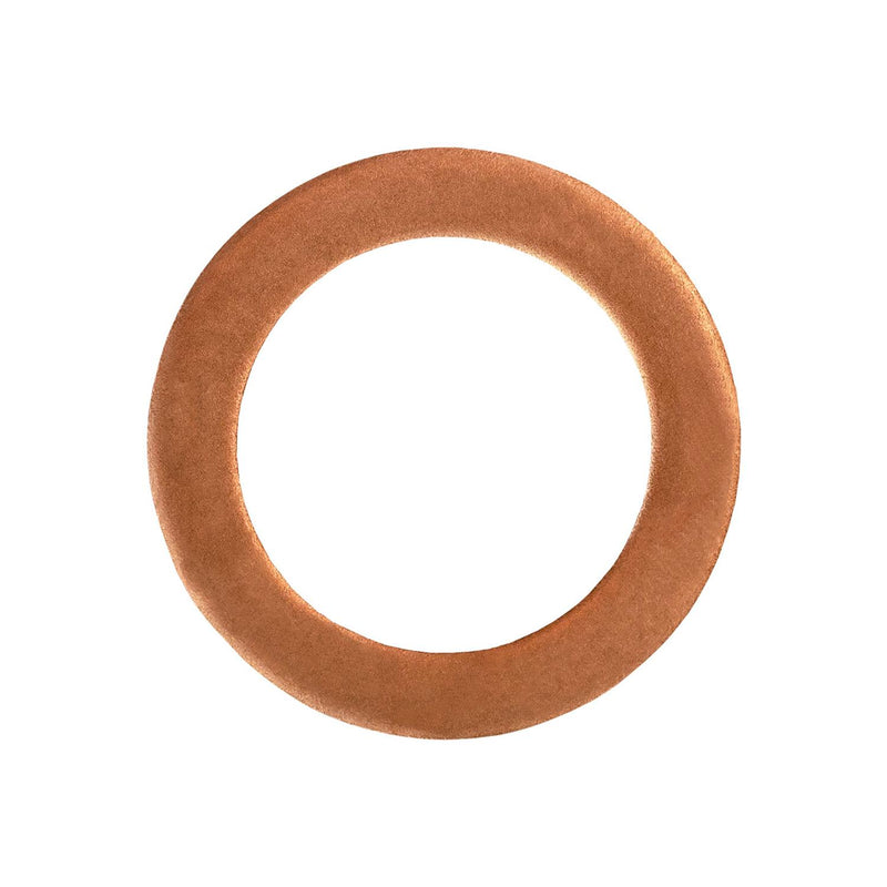 9/16" Copper Washer, .553" ID, 0.811" OD