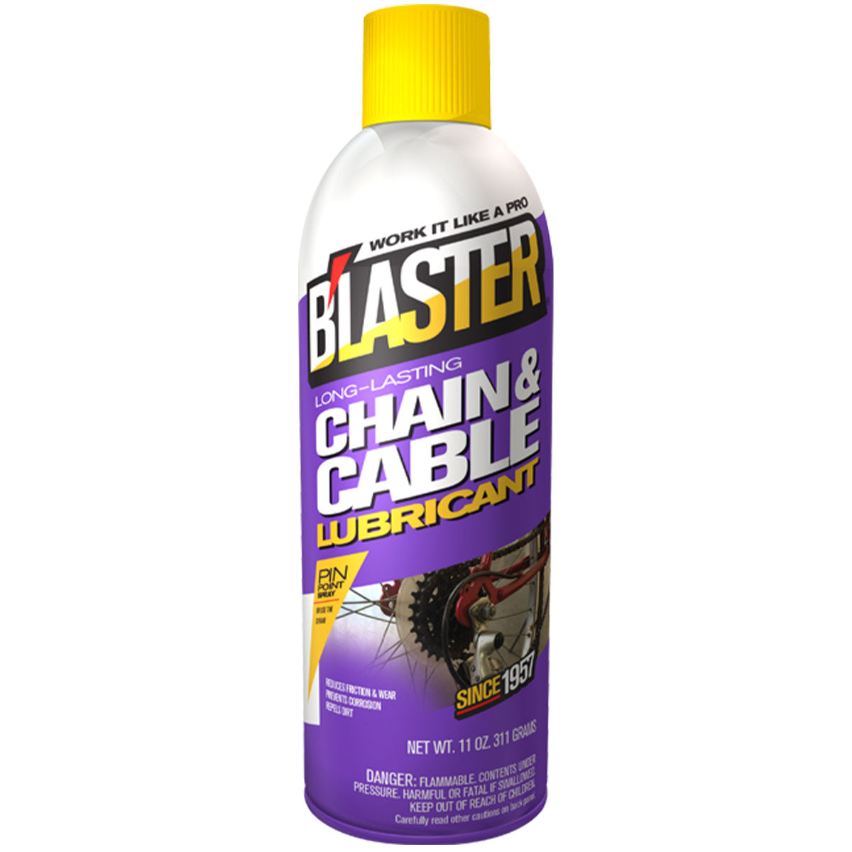 11 oz. Long-Lasting Chain & Cable Lube