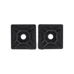 Cable Tie Mount with Adhesive Back 4-Way