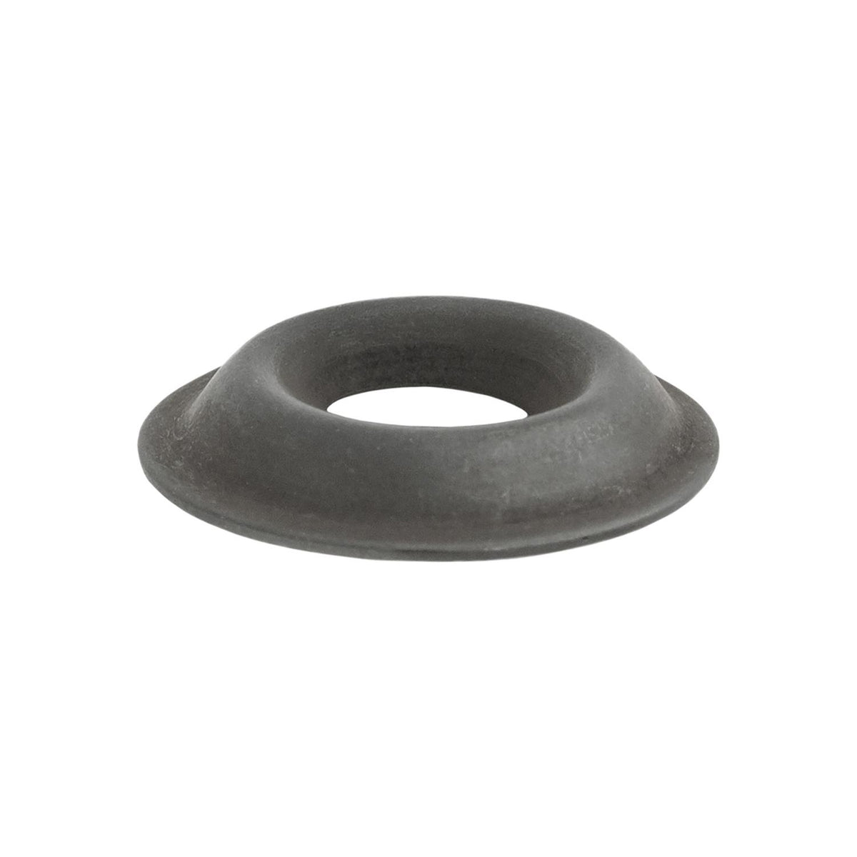 #8 Brass Flanged Countersunk Finish Washer, 13/64" ID, 5/8" OD, Black Oxide