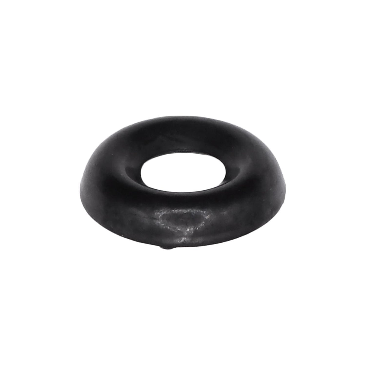 #6 Brass Countersunk Finish Washer, 11/64" ID, 7/16" OD, Black Ebonol