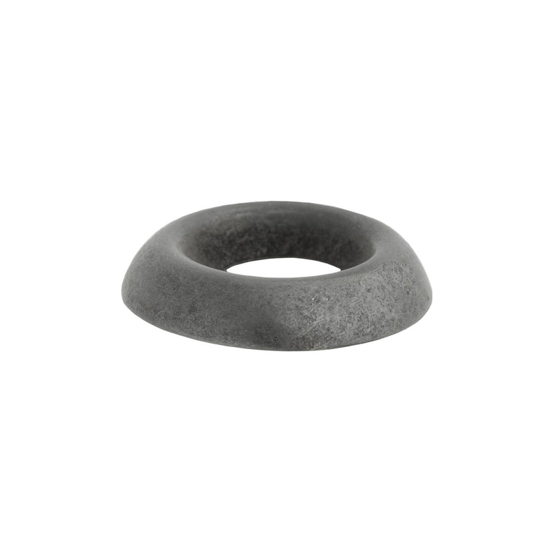 #8 Brass Countersunk Finish Washer, 13/64" ID, 1/2" OD, Black Ebonol