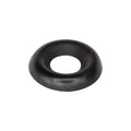 #10 Brass Countersunk Finish Washer, 1/4" ID, 19/32" OD, Black Ebonol