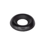 #10 Brass Countersunk Finish Washer, 1/4" ID, 19/32" OD, Black Ebonol