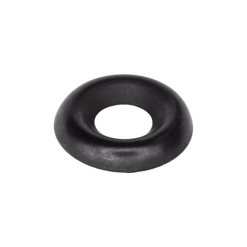 #10 Brass Countersunk Finish Washer, 1/4" ID, 19/32" OD, Black Ebonol