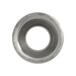 #10 Brass Flush Type Finishing Washer Nickel, 13/64" ID, 15/32" OD