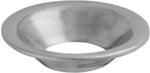 #10 Brass Flush Type Finishing Washer Nickel, 13/64" ID, 15/32" OD