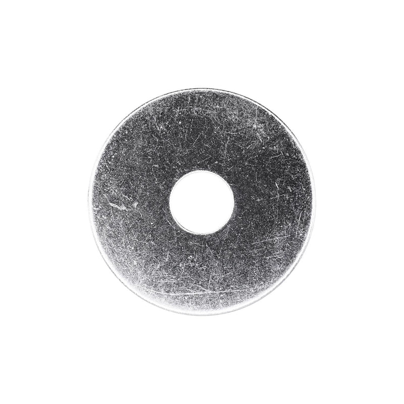 1/2" Fender Washer, 17/32" ID, 2" OD, Zinc