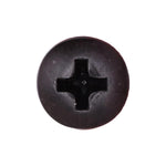 #10x1/2" Phillips Pan Head Phillip Teks Screw, Type 2 Self-Drilling Tek, Black Oxide