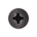 #10x1" Phillips Pan Head Phillip Teks Screw, Type 2 Self-Drilling Tek, Black Oxide