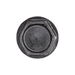 #10x1" Hex Head Washer Teks Screw, Type 2 Self-Drilling Tek, Black Oxide