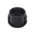 1/2" Black Nylon Insulating Bushing, 3/8" ID, 13/32" Thick
