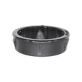 1-1/2" Black Nylon Insulating Bushing, 1-5/16" ID, 29/64" Thick
