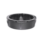 1-1/2" Black Nylon Insulating Bushing, 1-5/16" ID, 29/64" Thick