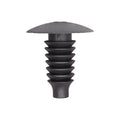 9mmx20mm Black Nylon Single Head Trim Panel Christmas Tree Retainer, 19mm Head