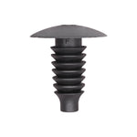 9mmx20mm Black Nylon Single Head Trim Panel Christmas Tree Retainer, 19mm Head