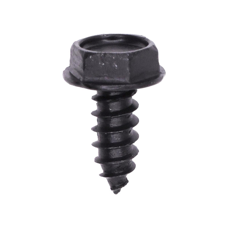 #10x1/2" Hex Head Washer Tapping Screw Oxide, Type A/AB, Black Oxide