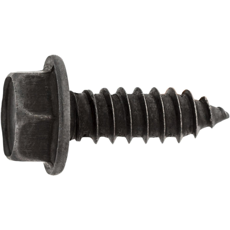 #14x3/4" Hex Head Washer Tapping Screw Oxide, Type A/AB, Black Oxide