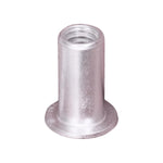 #8-32 Aluminum Large Flange Thin Sheet Nutsert Threads, 0.010" - 0.075" Grip