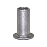 #10-32 Aluminum Large Flange Thin Sheet Nutsert Threads, 0.010" - 0.080" Grip