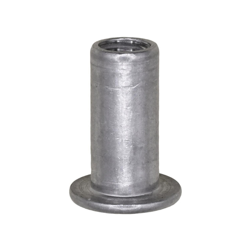 #10-32 Aluminum Large Flange Thin Sheet Nutsert Threads, 0.010" - 0.080" Grip