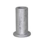 1/4"-20 Aluminum Large Flange Thin Sheet Nutsert Threads, 0.080"- 0.140" Grip
