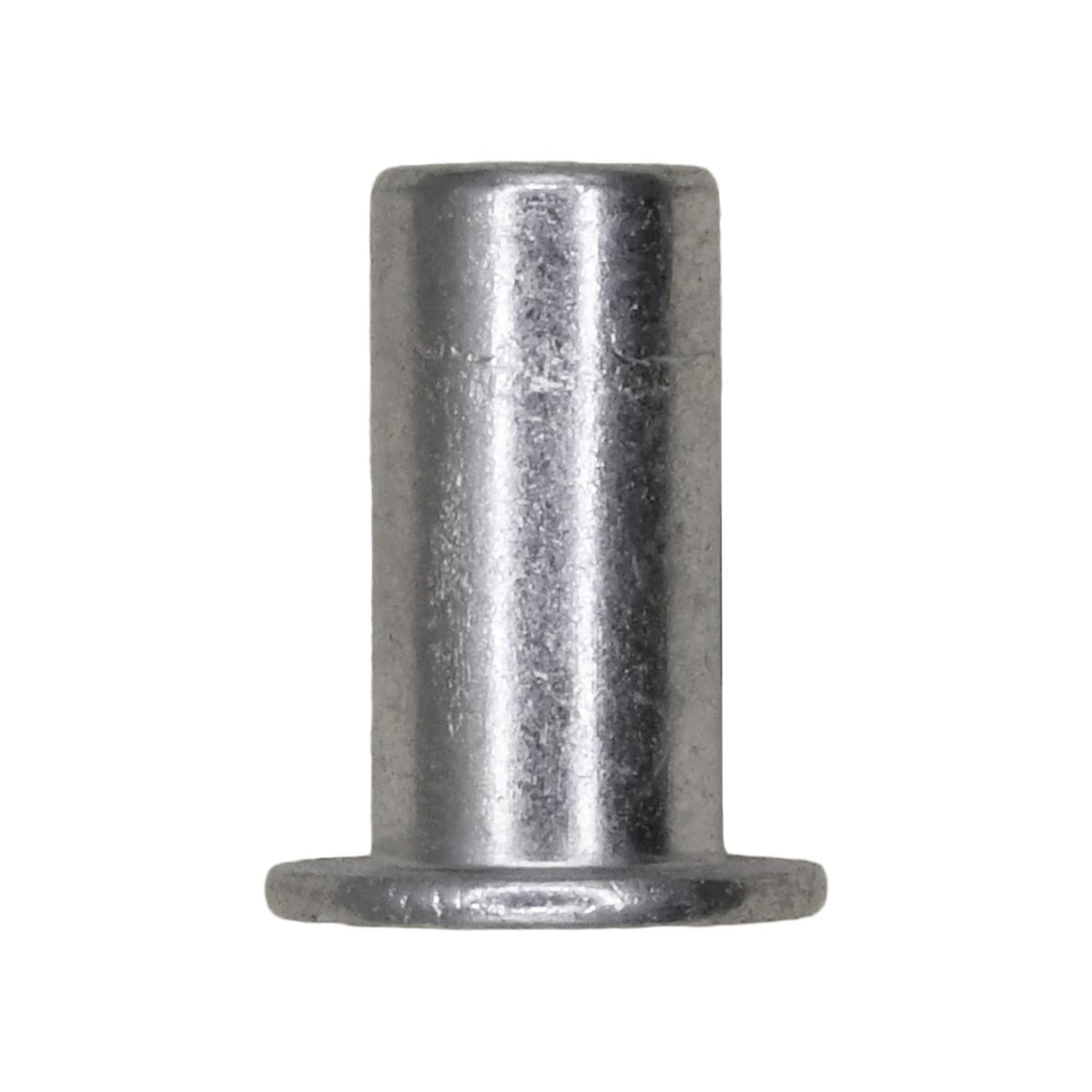 #8-32 Large Flange Thin Sheet Steel Nutsert Threads, 0.010" - 0.075" Grip, Zinc