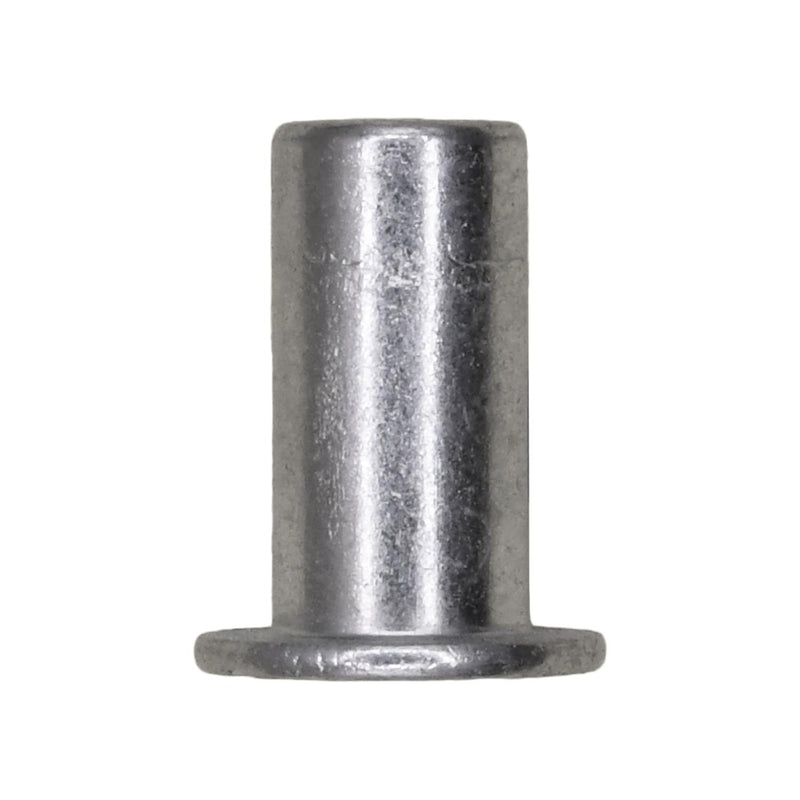 #8-32 Large Flange Thin Sheet Steel Nutsert Threads, 0.010" - 0.075" Grip, Zinc