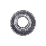 #10-24 Large Flange Thin Sheet Steel Nutsert Threads, 0.080"- 0.130" Grip, Zinc