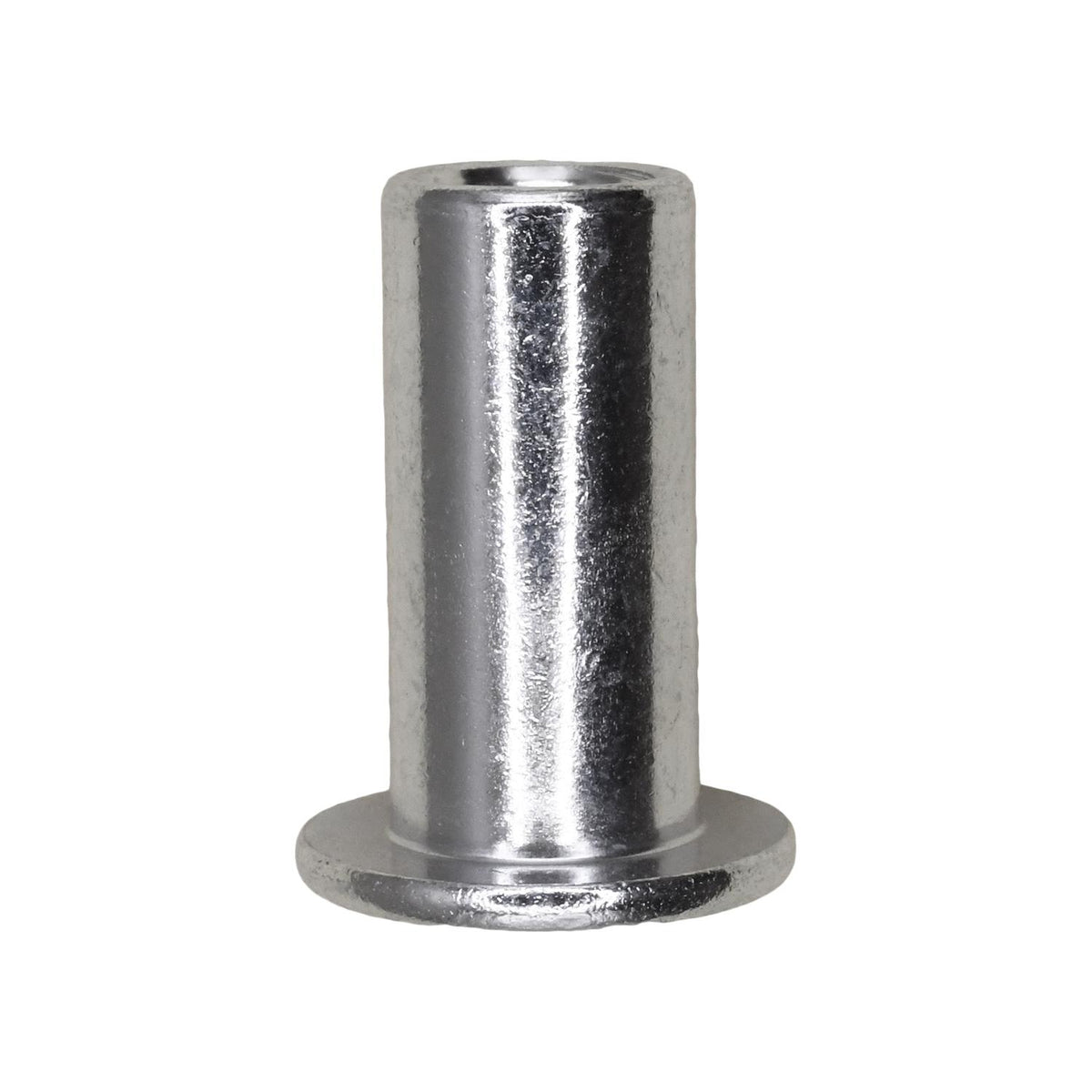5/16"-18 Large Flange Thin Sheet Steel Nutsert Threads, 0.125"- 0.200" Grip, Zinc