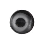 7/16"x13/16" Black Nylon Single Head Front End Stone Shield Christmas Tree Retainer, 7/8" Head