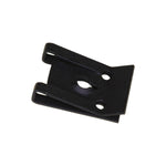 #8 Spring Type U-Nut, Panel 0.025-0.125", Phosphate, 3/8" Ctr Hole Edge