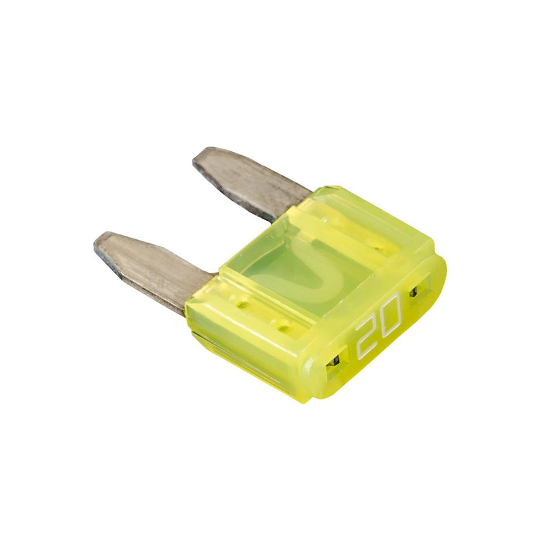 Yellow Mini (ATM) Fuse Amps, 20 Amp