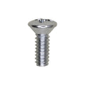 #6-32x3/8" Phillips Oval Head Machine Screw, Zinc