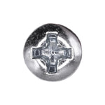 #6-32x1-1/4" Phillips Oval Head Machine Screw, Zinc