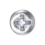 #8-32x1" Phillips Oval Head Machine Screw, Zinc