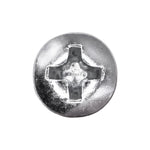 #8-32x1-1/4" Phillips Oval Head Machine Screw, Zinc
