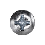 1/4"-20x1/2" Phillips Oval Head Machine Screw, Zinc
